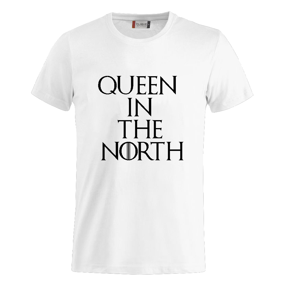 T SHIRT GOT QUEEN IN THE NORTH Nerdoverdose